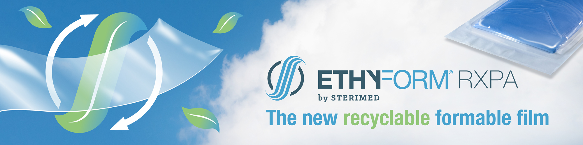 ETHYFORM® RXPA by Sterimed. The new recyclable formable film