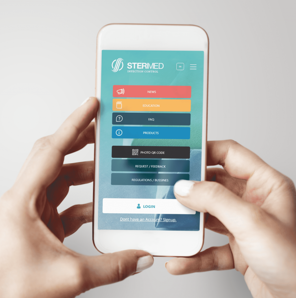 APPLICATION MOBILE STERISHEET